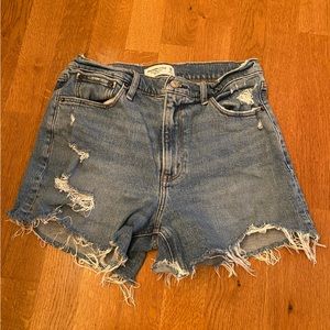 Abercrombie jean shorts